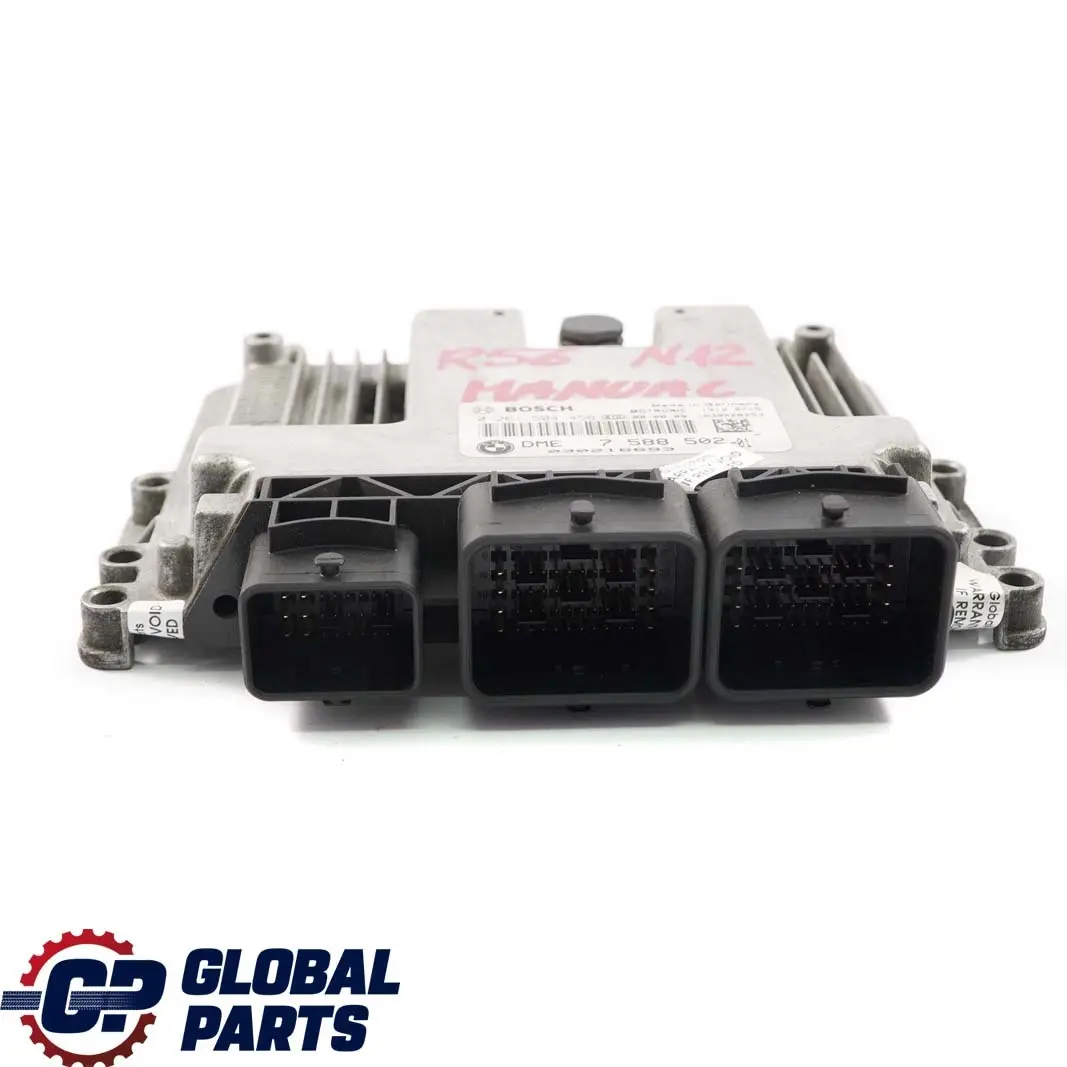 Benzin N12 DME Steuergerät Schaltgetriebe für Mini Cooper One R55 R56 R57 mit Teilenummer 7588502 Mini Cooper One R55 R56 R57 Benzin N12 DME Steuergerät Schaltgetriebe - SKU 7588502 - Teilenummer 7588502