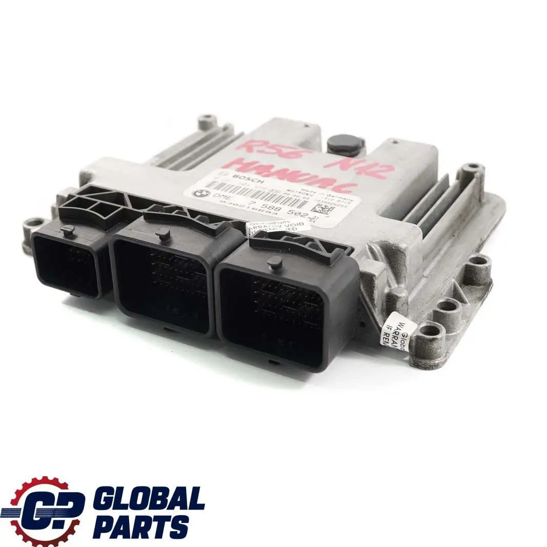 DME Engine Control Unit ECU Manual to Mini Cooper One R55 R56 Petrol N12 with Part number 7588502 Mini Cooper One R55 R56 Petrol N12 DME Engine Control Unit ECU Manual - SKU 7588502 - Part number 7588502