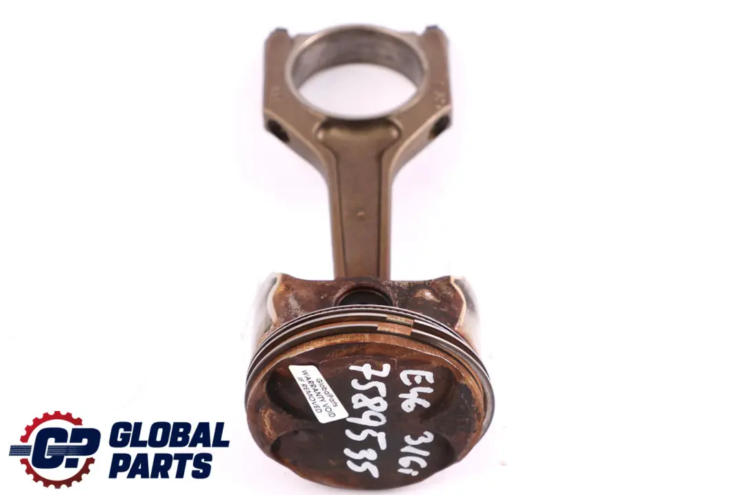Piston Connecting Rod Crankshaft to BMW 3 Series E46 Engine with Part number 7589535 BMW 3 Series E46 Engine Piston Connecting Rod Crankshaft - SKU 7589535 - Part number 7589535