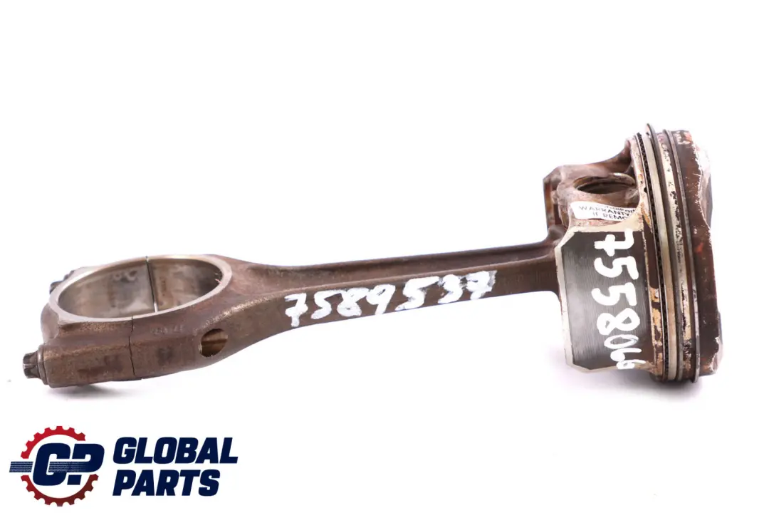 Piston BMW E81 E90 116i 316i 1.6 N43 N43B16A Connecting Rod Petrol to Engine with Part number 7589537 Engine Piston BMW E81 E90 116i 316i 1.6 N43 N43B16A Connecting Rod Petrol - SKU 7589537 - Part number 7589537