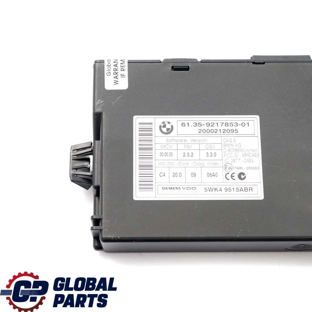  Kit ECU Mini R55 R56 R57 N12 1.6 120HP Unité de contrôle DME - SKU 7589971-4 - Numéro de pièce 7589971