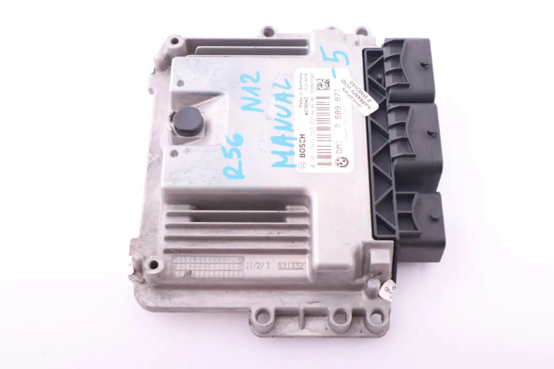 Ordinateur de Bord MEV172 N12 DME pour Mini Cooper One R55 R56 R57 à propos du numéro de pièce 7589971 Mini Cooper One R55 R56 R57 Ordinateur de Bord MEV172 N12 DME - SKU 7589971-5 - Numéro de pièce 7589971