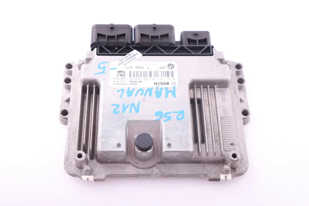 BMW Mini Cooper One R55 R56 R57 N12 DME Petrol Engine Control Unit ECU - SKU 7589971-5 - Part number 7589971