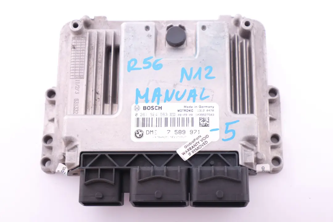 DME Benzin Steuergerät Manual 1214 für BMW Mini Cooper One R55 R56 R57 N12 mit Teilenummer 7589971 BMW Mini Cooper One R55 R56 R57 N12 DME Benzin Steuergerät Manual 1214 - SKU 7589971-5 - Teilenummer 7589971