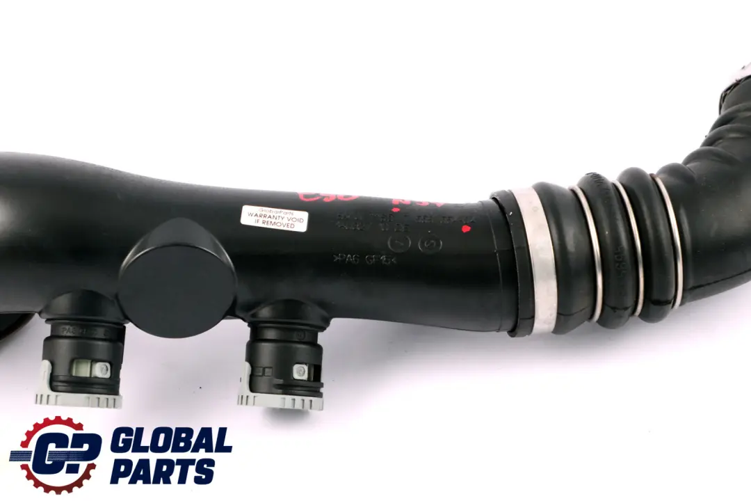 BMW E90 E91 N54 335i Charge Intake Air Pipe Hose Duct Silencer 7556554 - SKU 7590306 - Part number 7590306