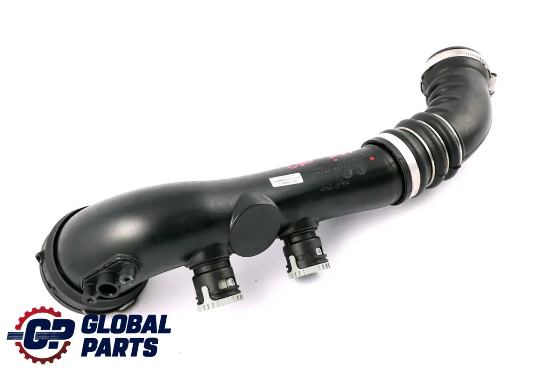 N54 335i Carga Admisión Aire Tubo Manguera Conducto Silenciador para BMW E90 E91 con número de pieza 7590306 BMW E90 E91 N54 335i Carga Admisión Aire Tubo Manguera Conducto Silenciador - SKU 7590306 - Número de pieza 7590306