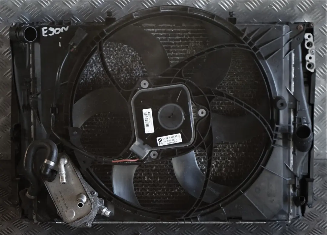 BMW 1 3 Series E81 E87 E90 Complete Radiator Pack Fan Petrol 400W Automatic - SKU 7590699-1 - Part number 7590699