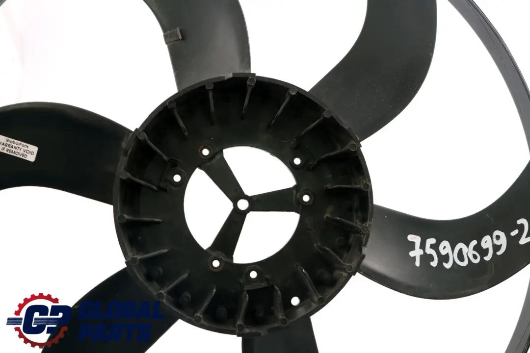 Fan Engine Cooling Radiator Cover to BMW 1 3 Series E81 E87 E90 E91 LCI with Part number 7590699 BMW 1 3 Series E81 E87 E90 E91 LCI Fan Engine Cooling Radiator Cover - SKU 7590699-2 - Part number 7590699