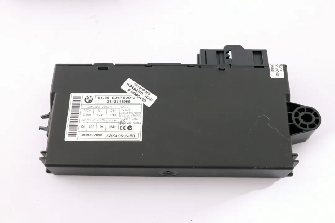 Mini JCW R56 N14 1.6 211HP Kit de contrôle du moteur DME CAS3 Key Manual - SKU 7590857-1 - Numéro de pièce 7590857