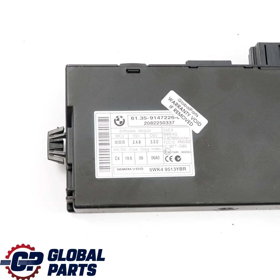 BMW E81 E87 LCI E90 E91 118i 318i N43 Steuergerät DME CAS3 + Schlüsse - SKU 7593666-1 - Teilenummer 7593666