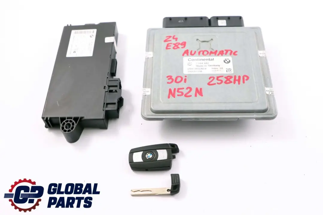 N52N 258HP N52B30A ECU Kit DME CAS3 Key Automatic to BMW Z4 Series E89 30i with Part number 7594483 BMW Z4 Series E89 30i N52N 258HP N52B30A ECU Kit DME CAS3 Key Automatic - SKU 7594483 - Part number 7594483