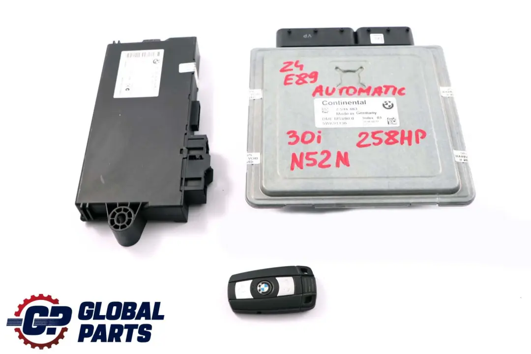 N52N 258HP N52B30A ECU Kit Steuergerät DME CAS3 Schlüss für BMW Z4 E89 30i mit Teilenummer 7594483 BMW Z4 E89 30i N52N 258HP N52B30A ECU Kit Steuergerät DME CAS3 Schlüss - SKU 7594483 - Teilenummer 7594483