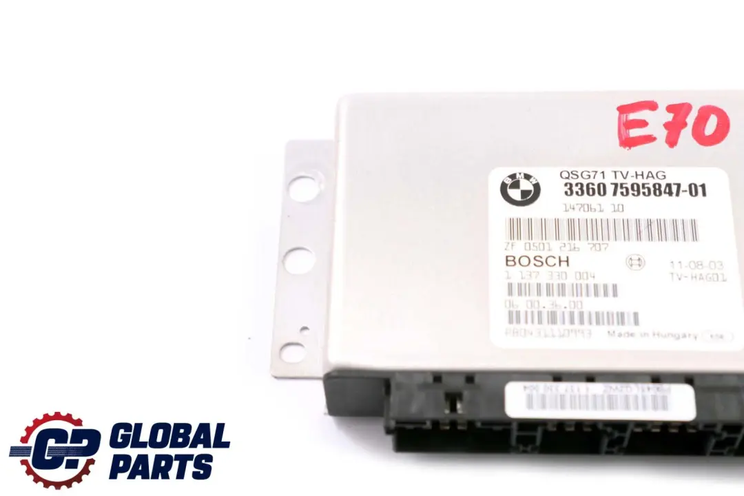 BMW X5 X6 E70 E71 Rear Differential Control Module Unit QMV - SKU 7595847 - Part number 7595847
