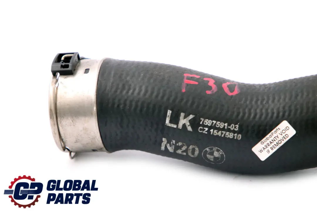 BMW F20 F21 F30 F31 N20 Conduite de Charge D'Air Silencieux D'Admission - SKU 7597591 - Numéro de pièce 7597591