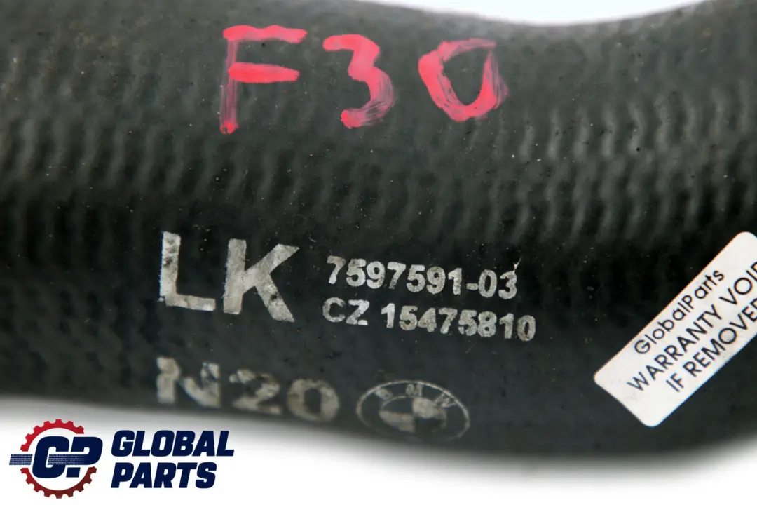 BMW F20 F21 F30 F31 N20 Conduite de Charge D'Air Silencieux D'Admission - SKU 7597591 - Numéro de pièce 7597591
