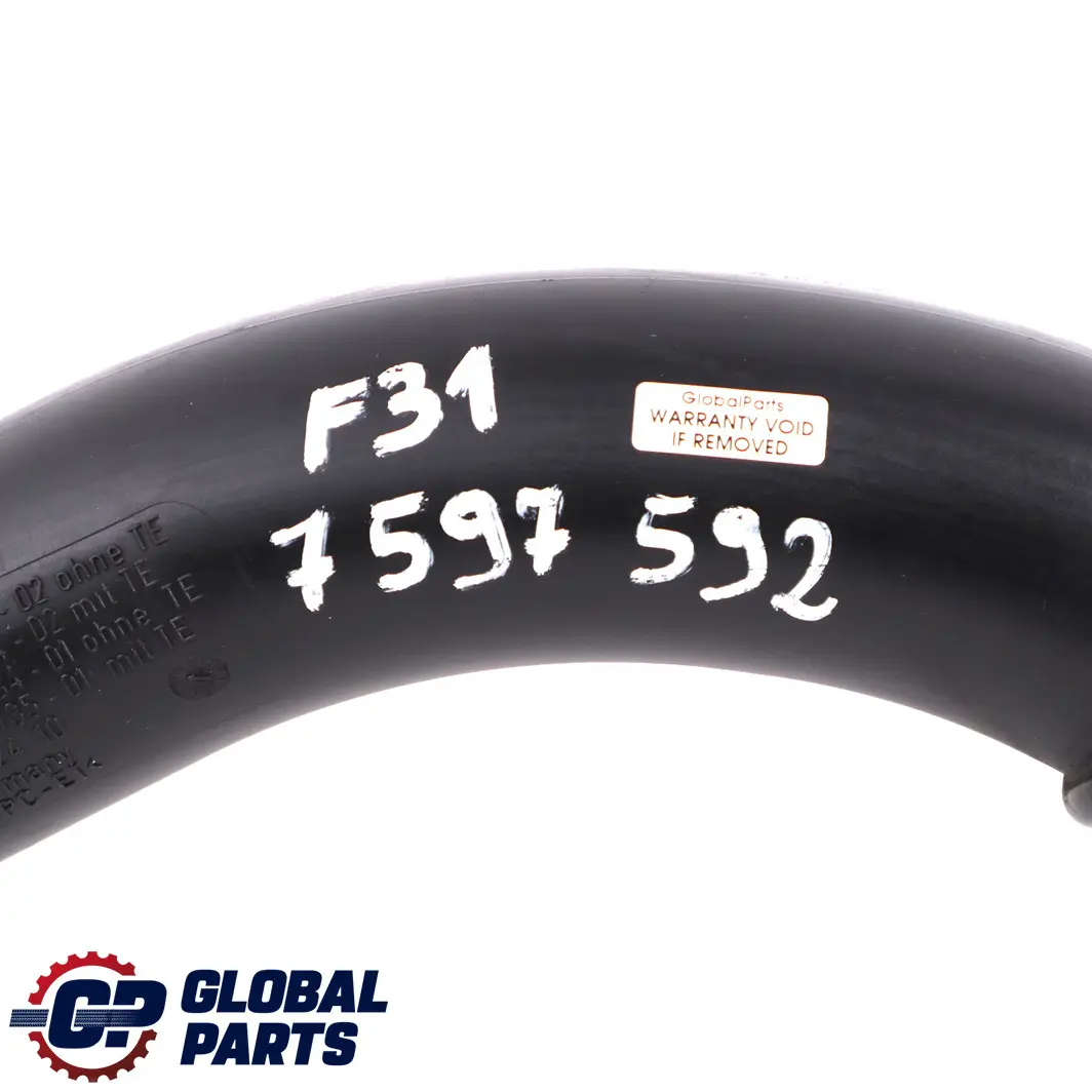 BMW 1 3 F20 F21 125i F30 F31 320i 328i N20 Intake Hose Charge Air Duct - SKU 7597592 - Part number 7597592