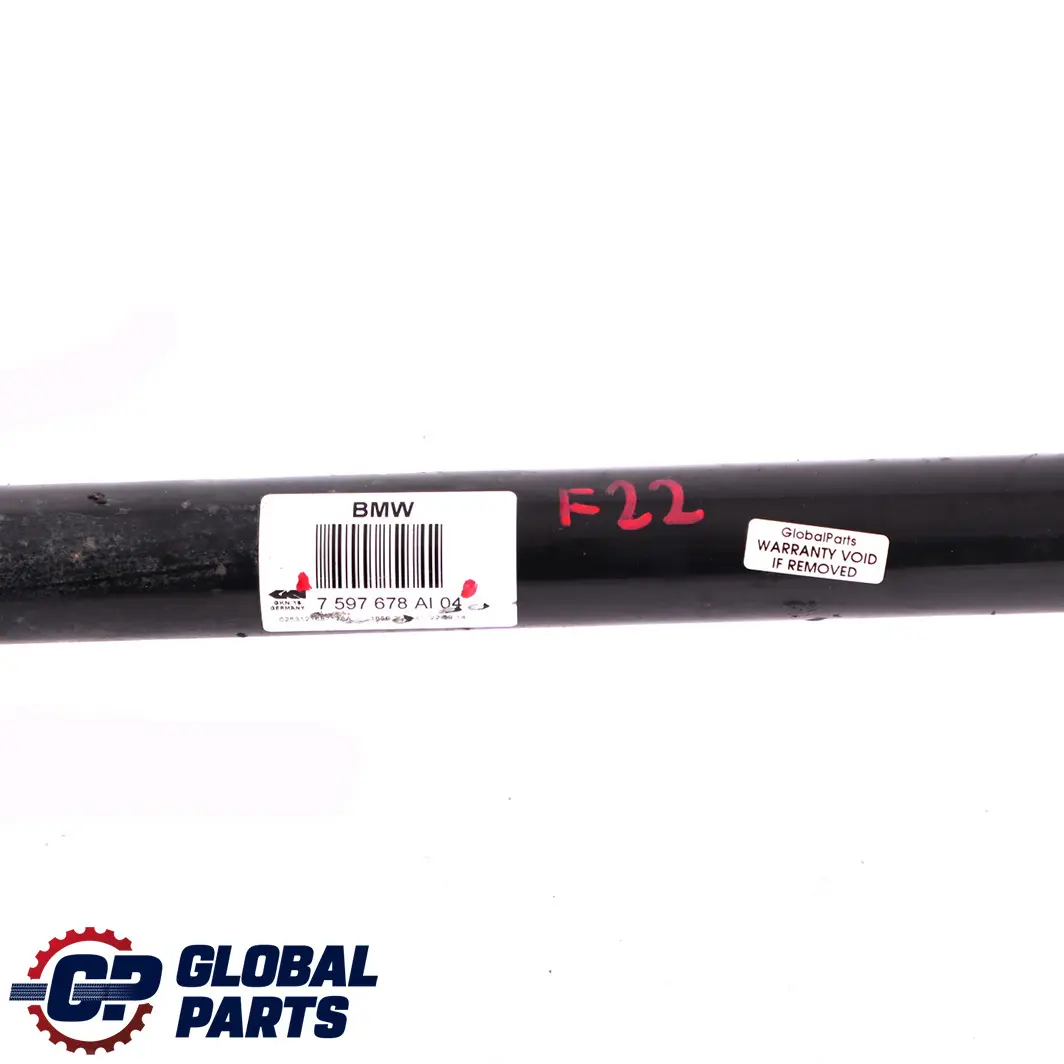 BMW F22 F30 N20 N55 Abtriebswelle Rechts Hinterachse D=35MM - SKU 7597678 - Teilenummer 7597678