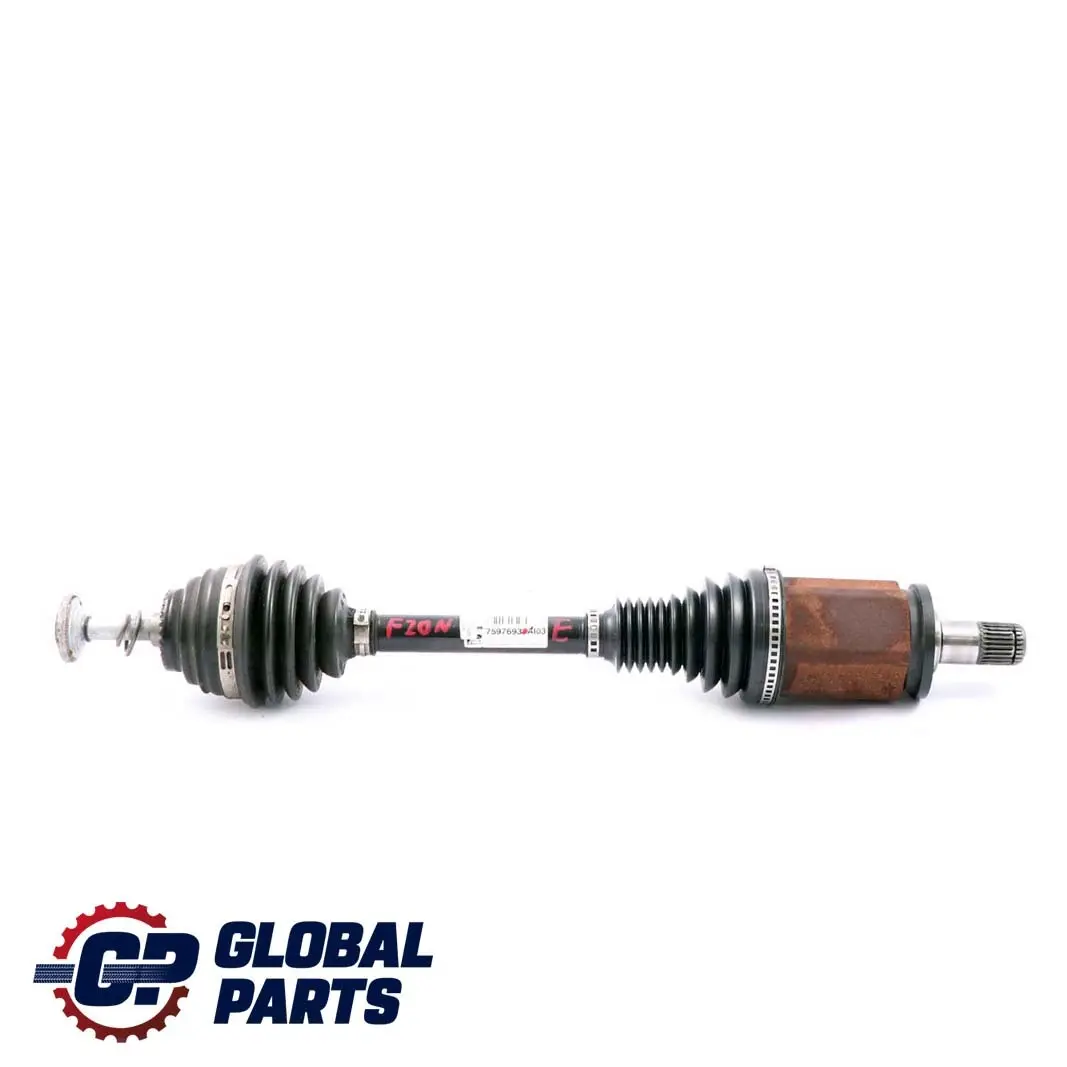 Shaft BMW F20 F21 F30 F31 F36 Output Left N/S Front Axle to Drive with Part number 7597693 Drive Shaft BMW F20 F21 F30 F31 F36 Output Left N/S Front Axle - SKU 7597693 - Part number 7597693