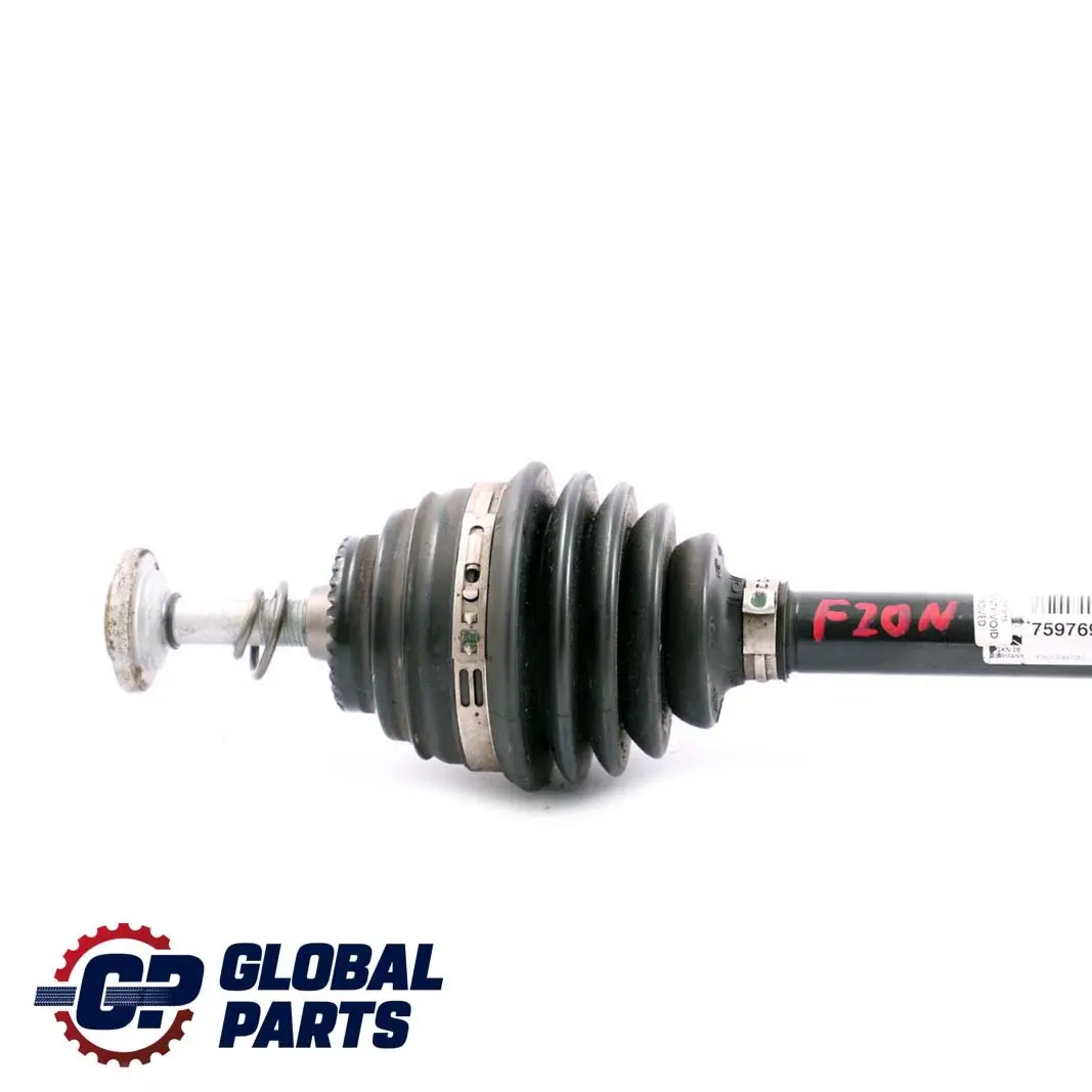 Shaft BMW F20 F21 F30 F31 F36 Output Left N/S Front Axle to Drive with Part number 7597693 Drive Shaft BMW F20 F21 F30 F31 F36 Output Left N/S Front Axle - SKU 7597693 - Part number 7597693