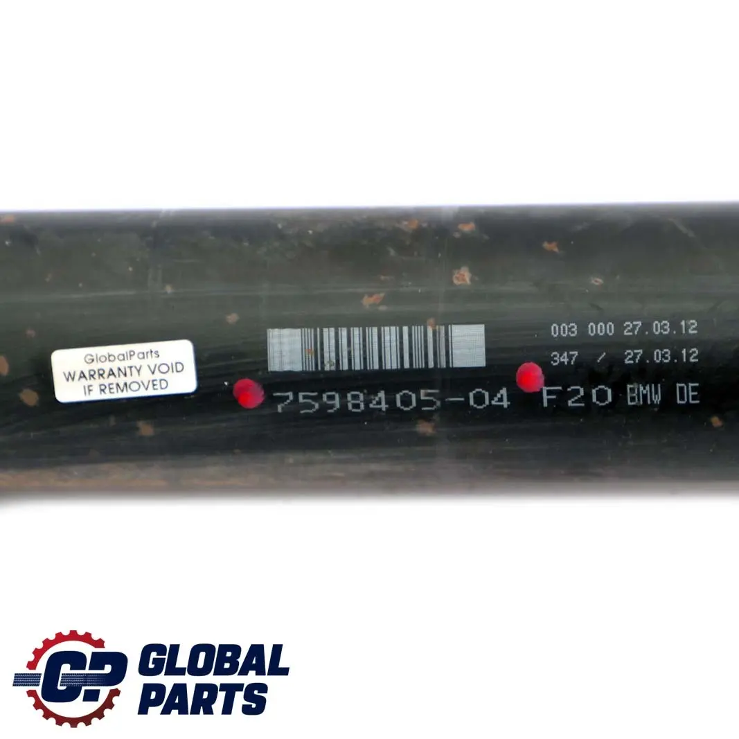 BMW F20 F22 120d 220d Boîte De Vitesses Manuelle Arbre De Transmission - SKU 7598405 - Numéro de pièce 7598405