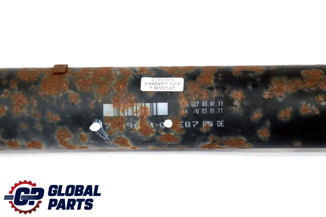 BMW E81 E82 E87 LCI E88 Manual Drive Prop Shaft 123d N47S Diesel - SKU 7599004 - Part number 7599004