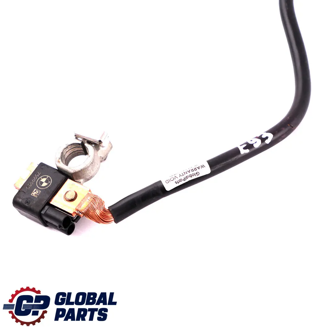Cable Negativo de la Batería para BMW E93 con número de pieza 7599959 BMW E93 Cable Negativo de la Batería - SKU 7599959 - Número de pieza 7599959
