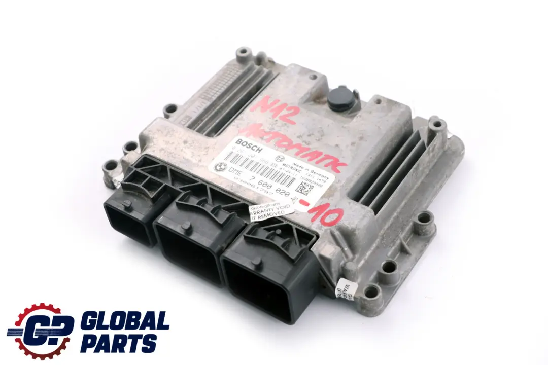 Mini Cooper R55 R56 R57 Motor N12 DME Benzin Steuergerät DME Automatik - SKU 7600020-10 - Teilenummer 7600020
