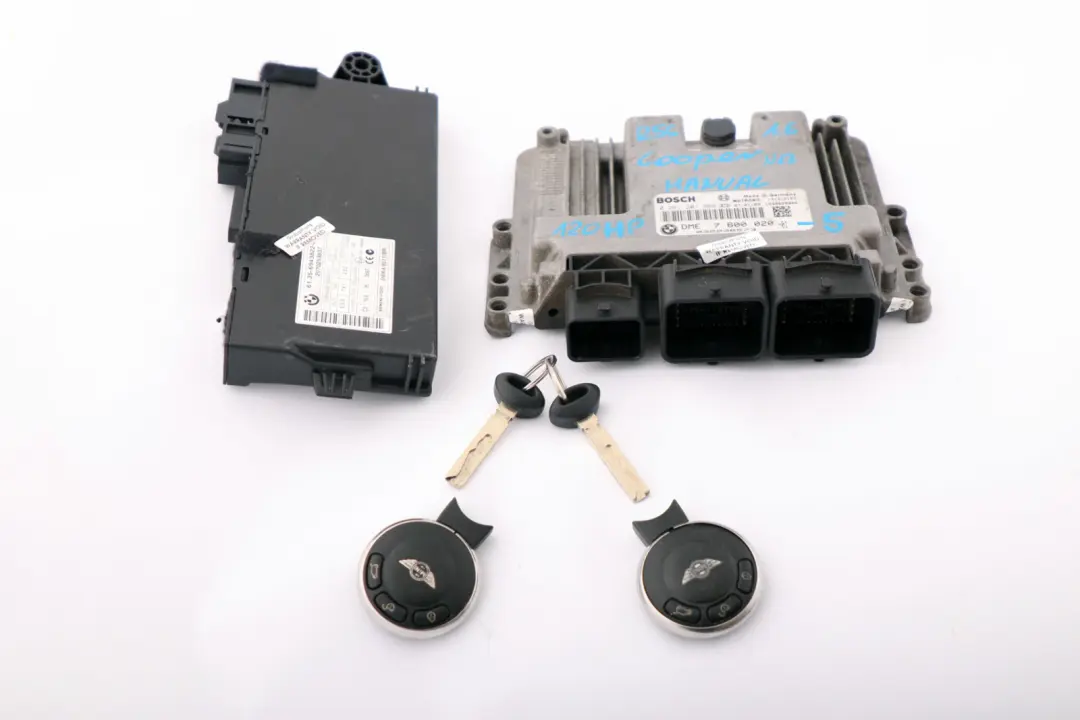 120HP Steuergerät DME CAS 3 + 2 Schlüssel für BMW Mini Cooper R56 N12 1.6 mit Teilenummer 7600020 BMW Mini Cooper R56 N12 1.6 120HP Steuergerät DME CAS 3 + 2 Schlüssel - SKU 7600020-5 - Teilenummer 7600020