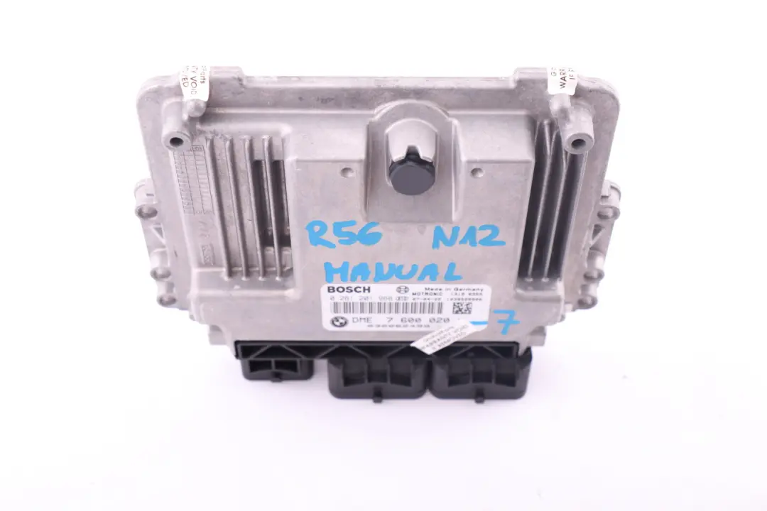 Mini R55 R56 R57 N12 DME Petrol Engine Control Unit ECU - SKU 7600020-7 - Part number 7600020