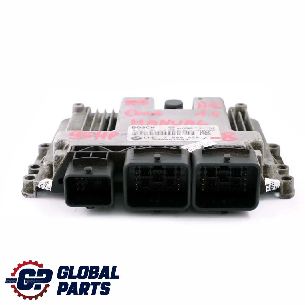 Mini One R56 N12 1.4 95HP ECU Kit DME + CAS 3 + 2 Keys Manual - SKU 7600020-8 - Part number 7600020