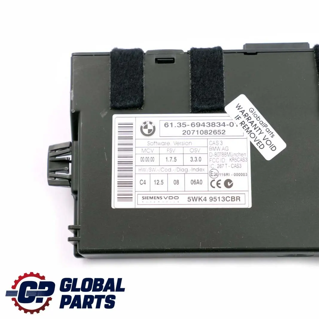 Mini One R56 N12 1.4 95Hp Ecu Kit Dme + Cas + Chiavi Manuale - SKU 7600020-8 - Numero di parte 7600020