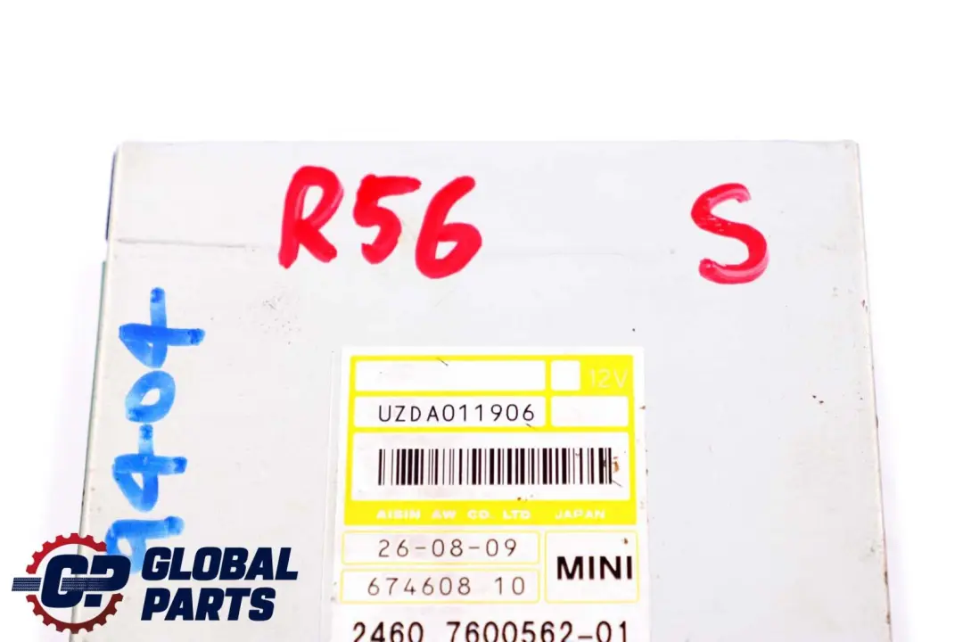 Caja De cambios automatica ECU Unidad De Control EGS Modulo para Mini R55 R56 con número de pieza 7600562 Mini R55 R56 Caja De cambios automatica ECU Unidad De Control EGS Modulo - SKU 7600562 - Número de pieza 7600562