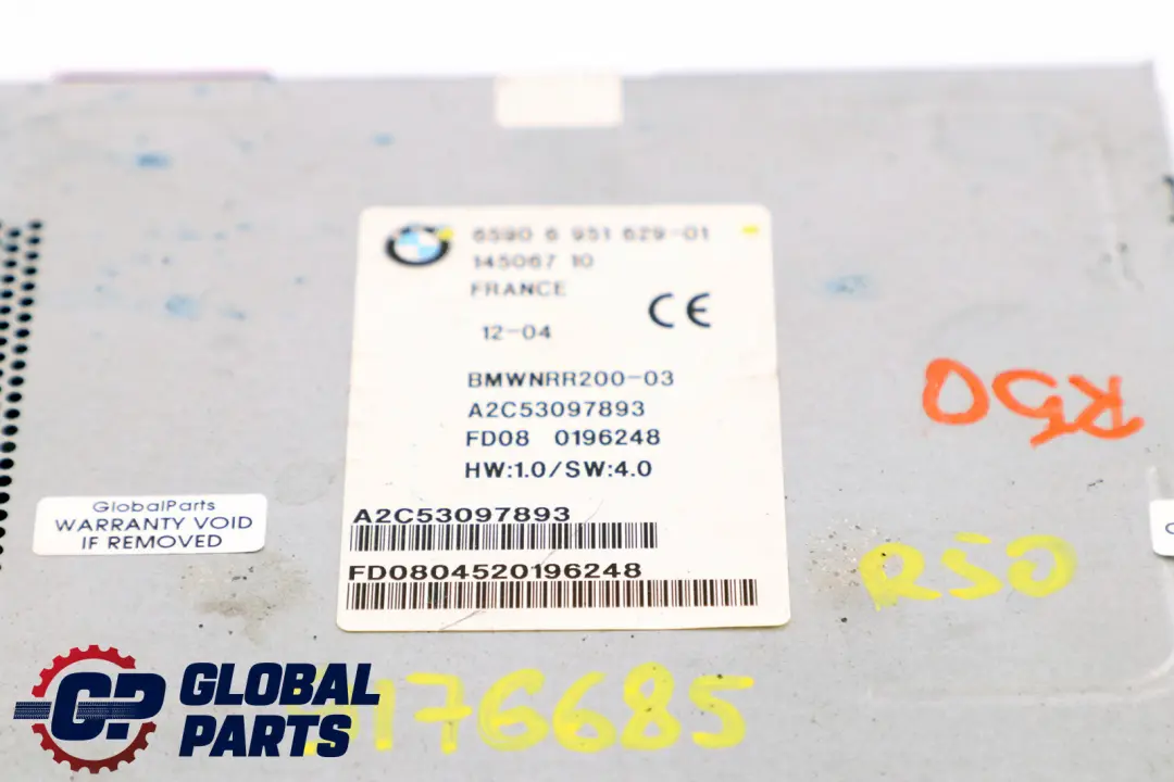 BMW Mini R56 Automatikgetriebe TCU ECU Steuergerät EGS Modul 7579136 - SKU 7600564 - Teilenummer 7600572