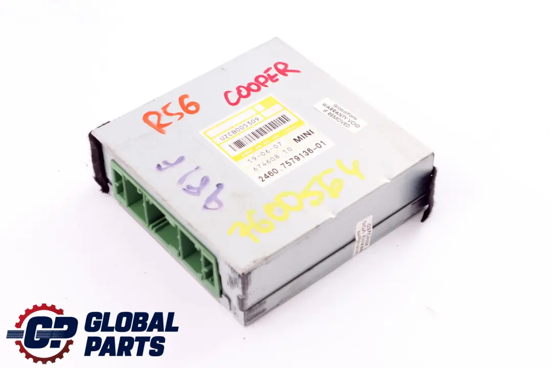 cambio automatico TCU ECU Unità di controllo EGS Modulo 7579136 per BMW Mini R56 con numero di parte 7600572 BMW Mini R56 cambio automatico TCU ECU Unità di controllo EGS Modulo 7579136 - SKU 7600564 - Numero di parte 7600572