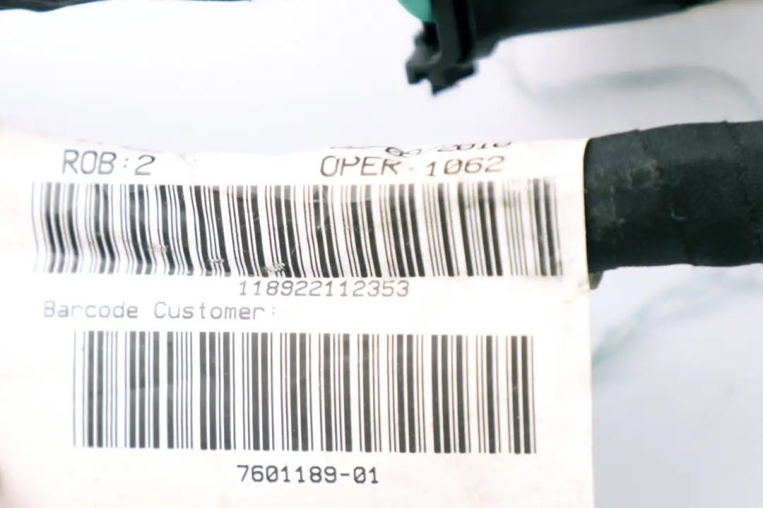 Motore Cablaggio Loom Iniezione Accensione per BMW Mini Cooper R55 R56 LCI N16 con numero di parte 7601189 BMW Mini Cooper R55 R56 LCI N16 Motore Cablaggio Loom Iniezione Accensione - SKU 7601189 - Numero di parte 7601189