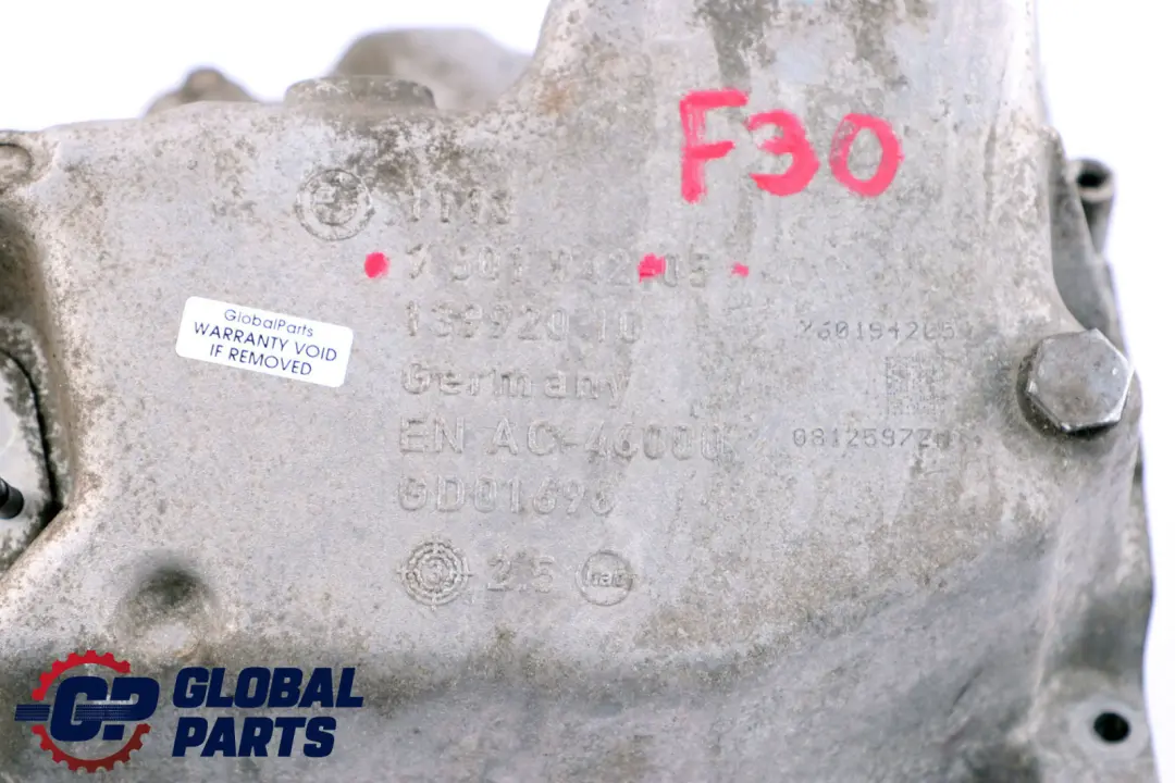 320ix N20 Miska Olejowa do BMW F25 F30 F31 F32 F33 o numerze 7601942 BMW F25 F30 F31 F32 F33 320ix N20 Miska Olejowa - SKU 7601942 - Numer Części 7601942