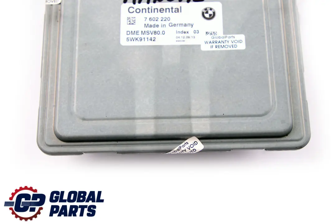 BMW E60 E61 E63 LCI Petrol N52N ECU Engine Control Unit 5WK91142 DME - SKU 7602220 - Part number 7602220