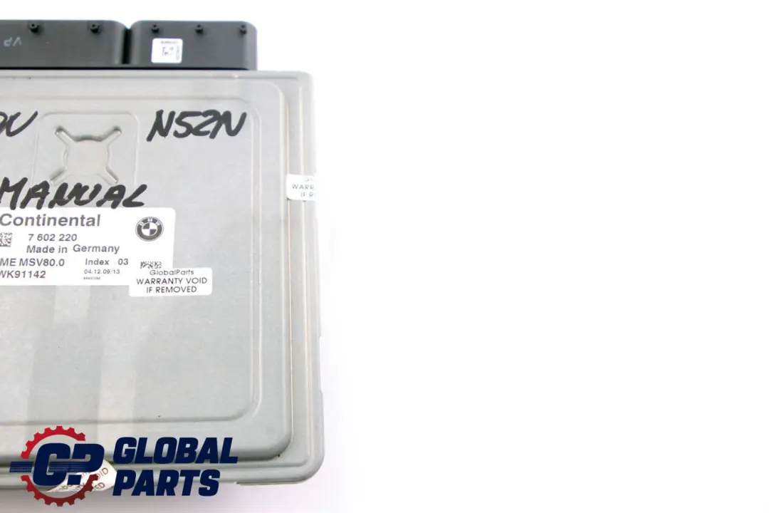 N52N ECU Engine Control Unit 5WK91142 DME to BMW E60 E61 E63 LCI Petrol with Part number 7602220 BMW E60 E61 E63 LCI Petrol N52N ECU Engine Control Unit 5WK91142 DME - SKU 7602220 - Part number 7602220