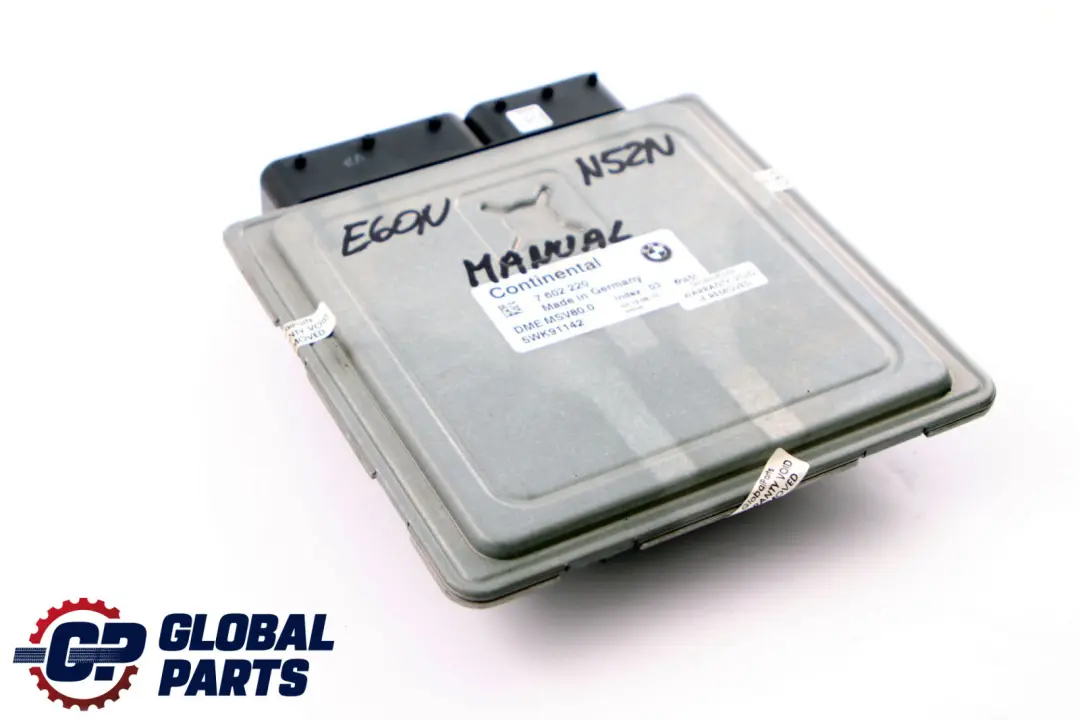 N52N ECU Engine Control Unit 5WK91142 DME to BMW E60 E61 E63 LCI Petrol with Part number 7602220 BMW E60 E61 E63 LCI Petrol N52N ECU Engine Control Unit 5WK91142 DME - SKU 7602220 - Part number 7602220