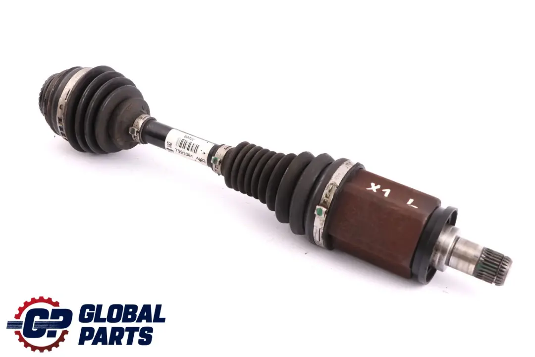 BMW Serie X1 E84 Arbre de transmission de sortie avant gauche 7591681 - SKU 7605511 - Numéro de pièce 7605511