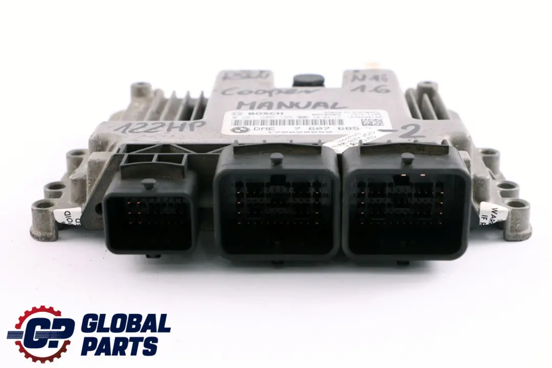 Mini Cooper R56 LCI N16 1.6 Petrol Engine ECU Kit DME + CAS 3 + Key - SKU 7607685-2 - Part number 7607685