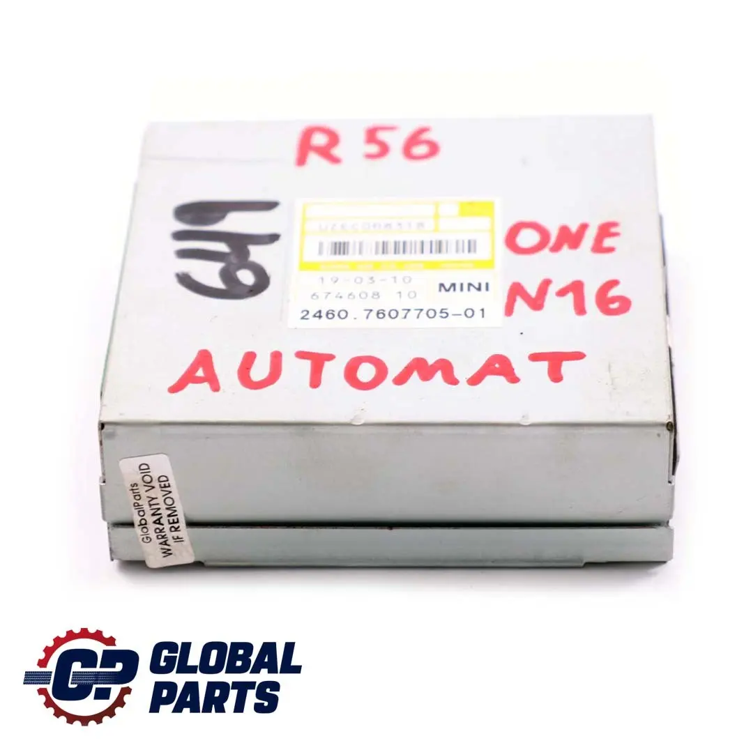Moduł Sterownik Skrzyni Automat do Mini R56 N16 o numerze 7607705 Mini R56 N16 Moduł Sterownik Skrzyni Automat - SKU 7607705 - Numer Części 7607705