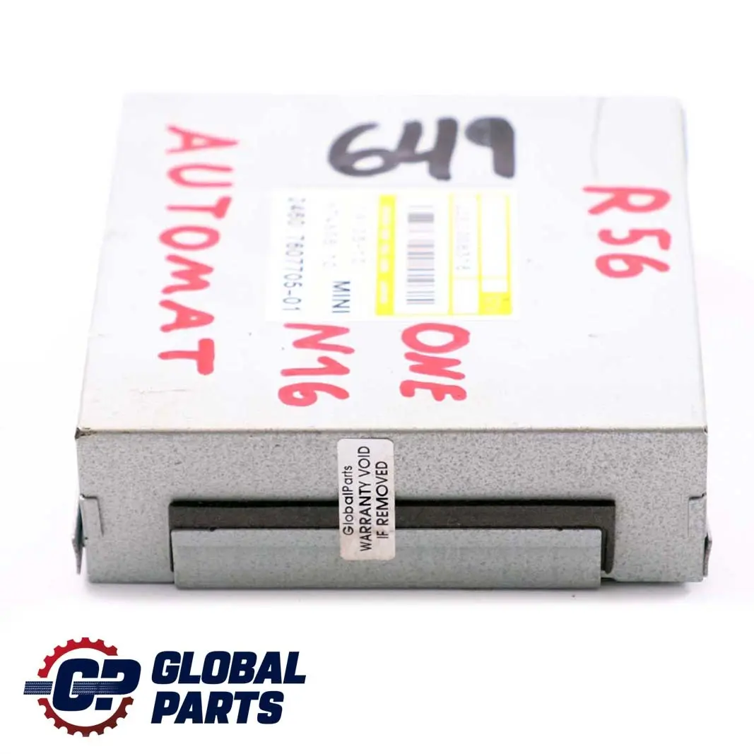 Moduł Sterownik Skrzyni Automat do Mini R56 N16 o numerze 7607705 Mini R56 N16 Moduł Sterownik Skrzyni Automat - SKU 7607705 - Numer Części 7607705