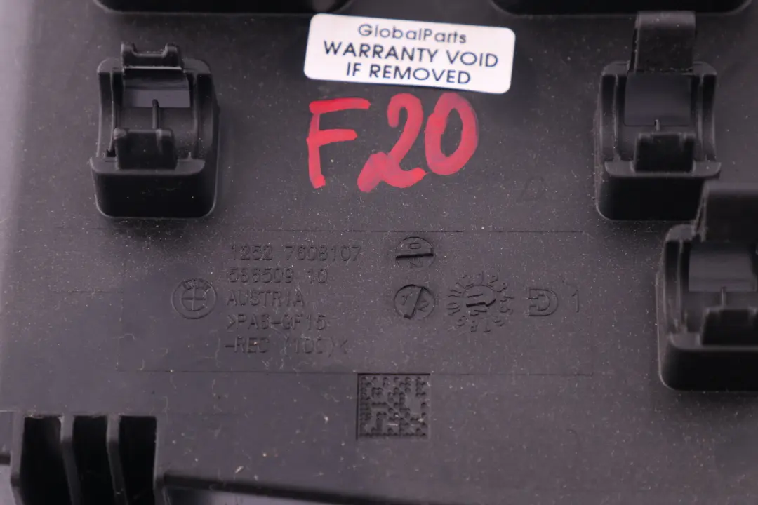 Guía De Cableado BMW F20 F21 F30 F31 Soporte De Cableado Del Motor para con número de pieza 7608107 Guía De Cableado BMW F20 F21 F30 F31 Soporte De Cableado Del Motor - SKU 7608107 - Número de pieza 7608107