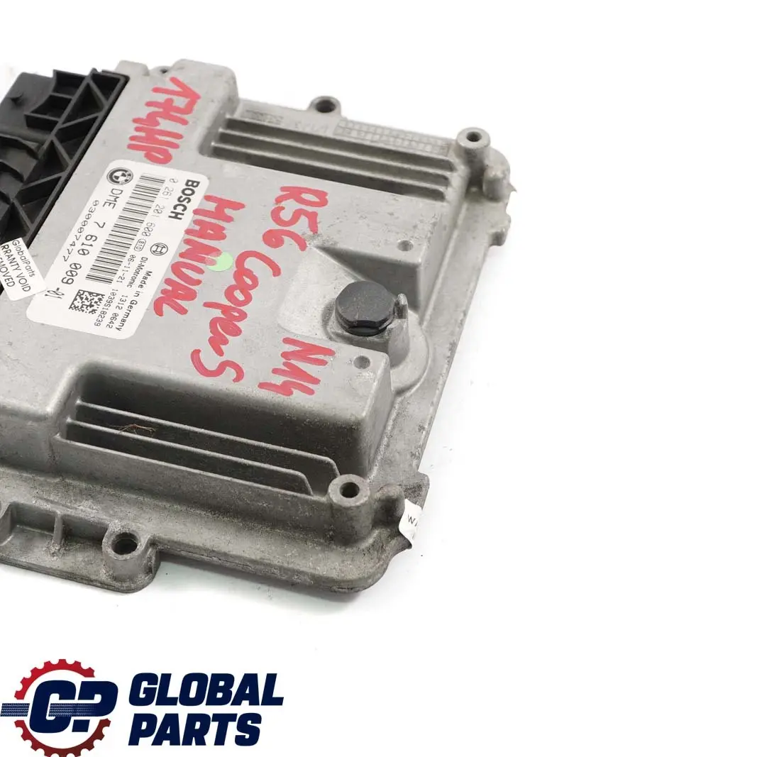 Steuergerät DME Schaltgetriebe für Mini Cooper S R55 R56 R57 N14 1.6 Motor mit Teilenummer 7610009 Mini Cooper S R55 R56 R57 N14 1.6 Motor Steuergerät DME Schaltgetriebe - SKU 7610009 - Teilenummer 7610009