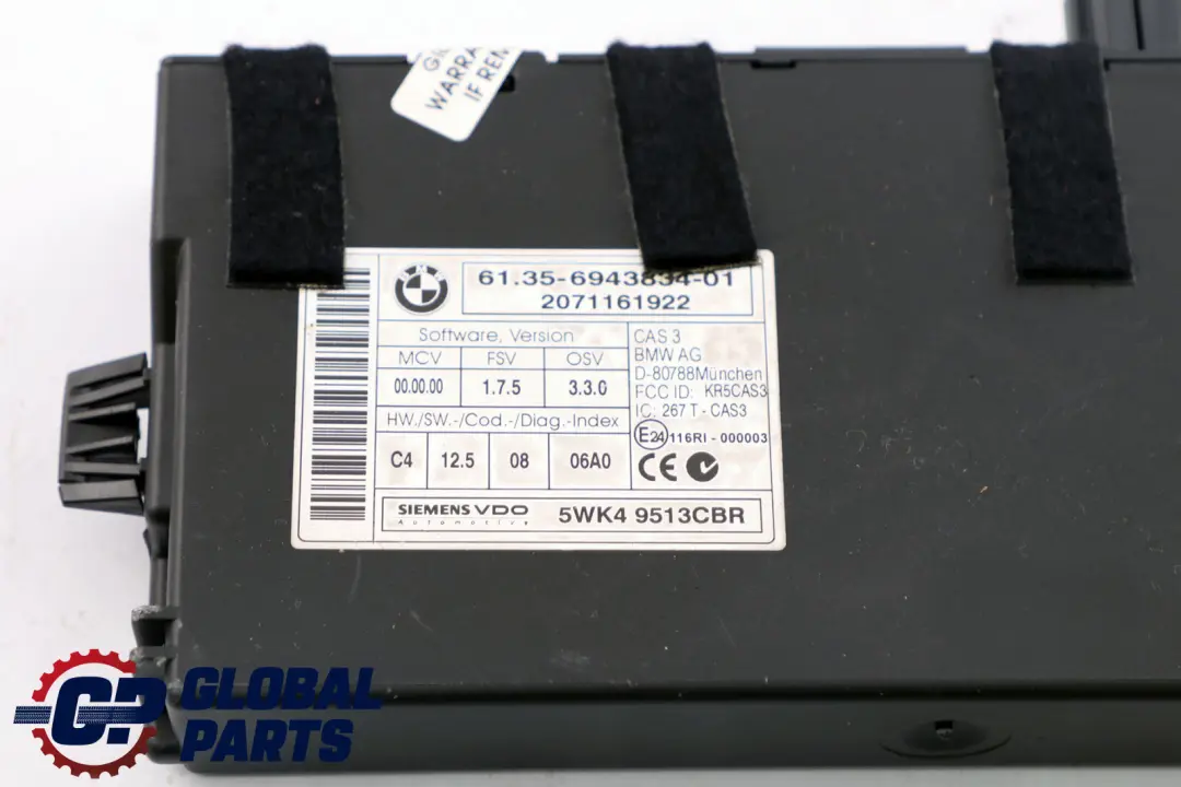 Mini Cooper S R55 R56 R57 N14 Appareil de Commande Dme Cas 3+2 Cle - SKU 7610011-1 - Numéro de pièce 7610011