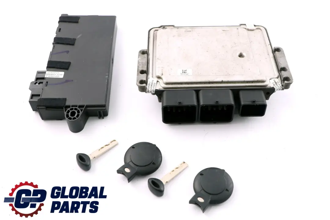 BMW Mini Cooper S R55 R56 R57 N14 1.6 ECU Kit DME CAS 3 2 Keys Manual - SKU 7610011-1 - Part number 7610011