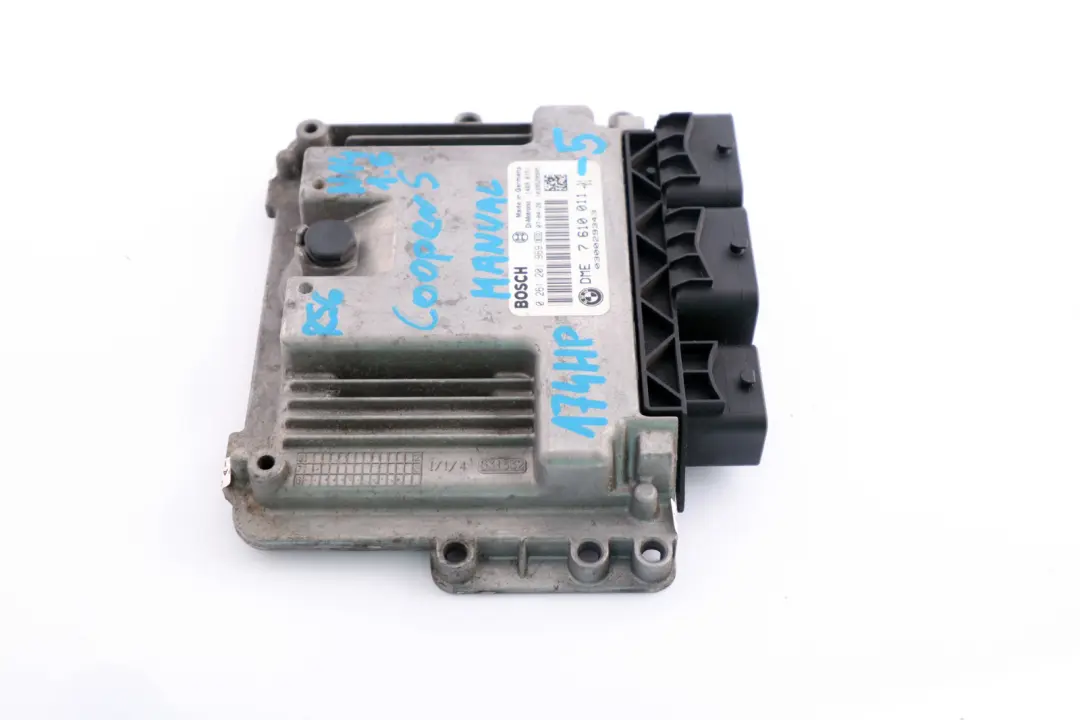 Mini S R55 R56 N14 1.6 ECU Moteur Control DME Boîte vitesses manuelle - SKU 7610011-5 - Numéro de pièce 7610011