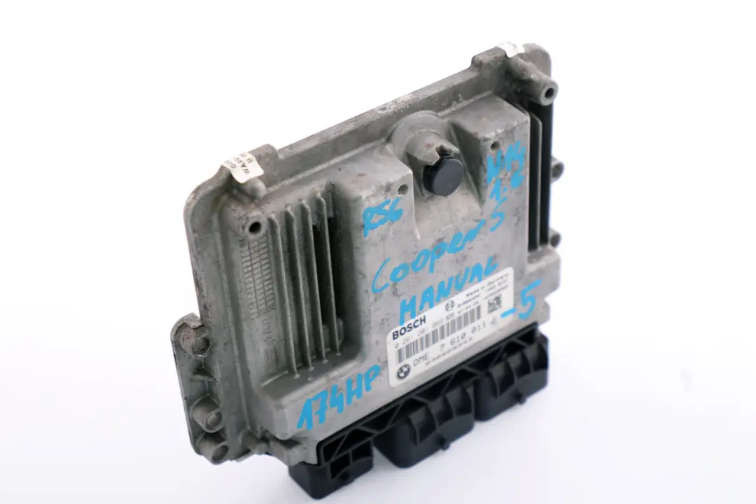 Mini S R55 R56 N14 1.6 ECU Moteur Control DME Boîte vitesses manuelle - SKU 7610011-5 - Numéro de pièce 7610011