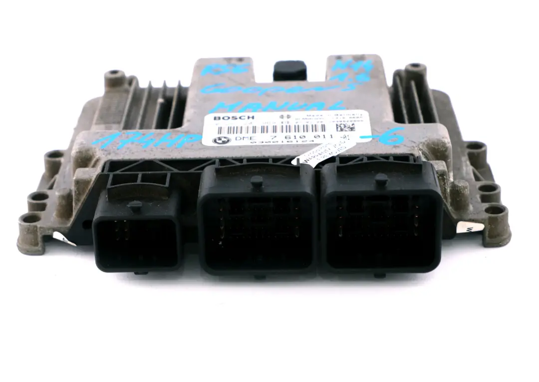 Mini Cooper S R55 R56 N14 1.6 174HP ECU Kit DME CAS3 + 2 Keys Manual - SKU 7610011-6 - Part number 7610011